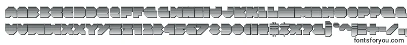 Vxrocketchrome Font – Quadcopter Fonts