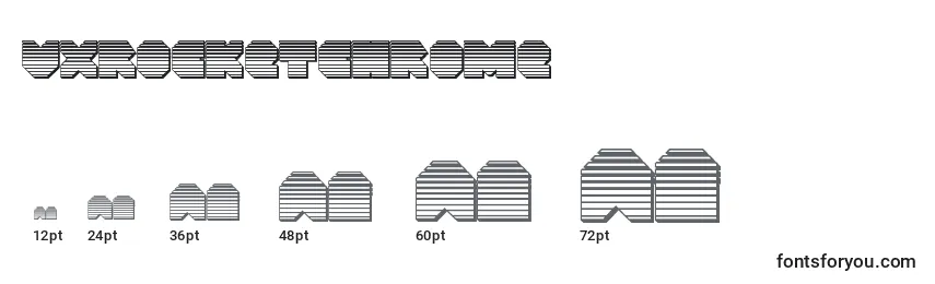 Vxrocketchrome Font Sizes
