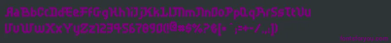 Ffscratch Font – Purple Fonts on Black Background
