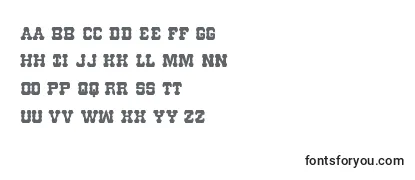 Обзор шрифта Usmarshalcond