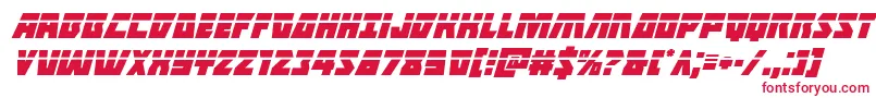 Halfshellherolaserital Font – Red Fonts