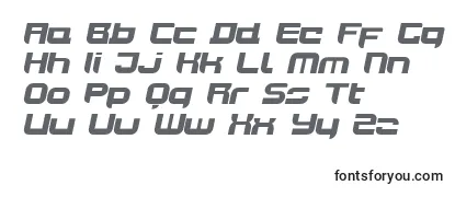 Обзор шрифта JoyriderBlackitalic