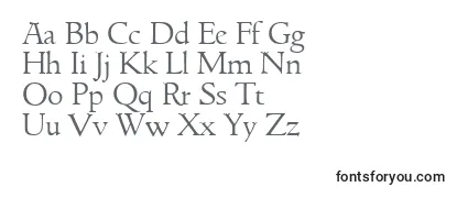 Review of the GouditaserialLightRegular Font