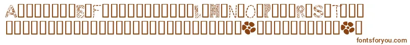 SamplerNumber1 Font – Brown Fonts