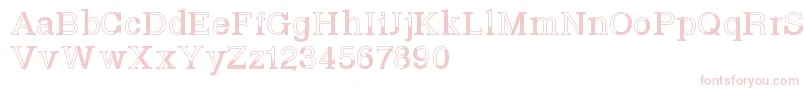 Шрифт Basveticafontlab – розовые шрифты
