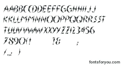  Flasher font