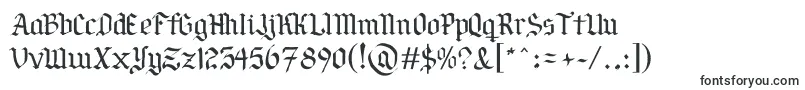 PorSiempreGРІtica Font – Fonts for VK