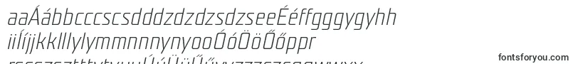TeutonhellItalic-fontti – unkarilaiset fontit