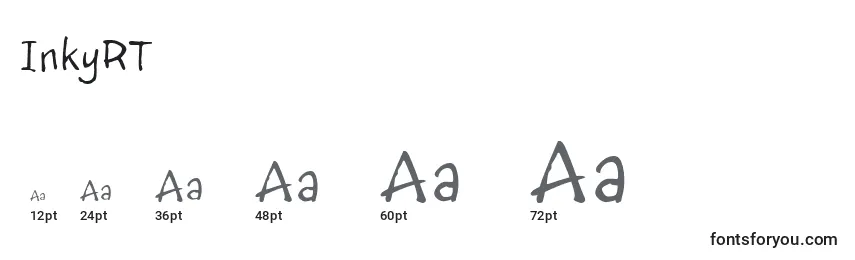 InkyRT Font Sizes