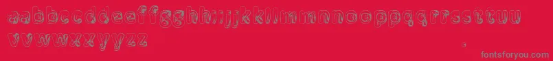 Manenschijn Font – Gray Fonts on Red Background