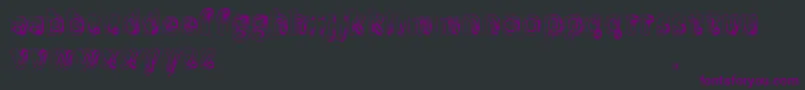 Manenschijn Font – Purple Fonts on Black Background