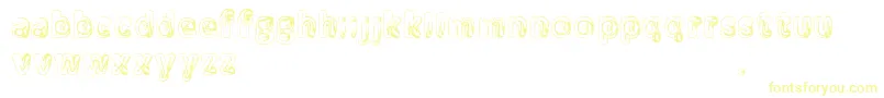 Manenschijn-Schriftart – Gelbe Schriften