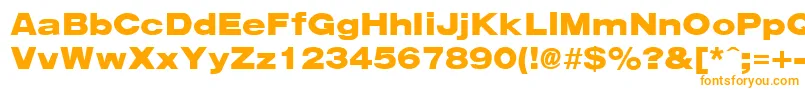 Weitere Informationen zur ArenaBlackExtended-Schriftart ArenaBlackExtended-Schriftart – Orangefarbene Schriften