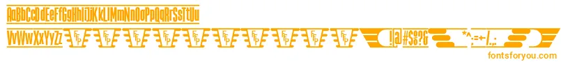 Więcej informacji o czcionce TheJukeBoxFfp Czcionka TheJukeBoxFfp – pomarańczowe czcionki