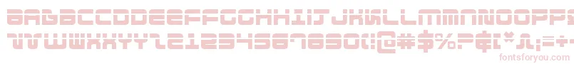 Direktor Laser Font – Pink Fonts on White Background