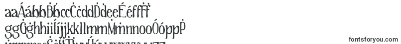 フォントTheworldisyours – ゲール文字