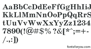 Schoolb font – standard Fonts