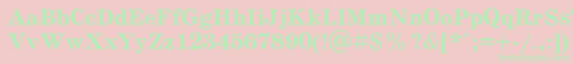 More about Schoolb Font Schoolb Font – Green Fonts on Pink Background