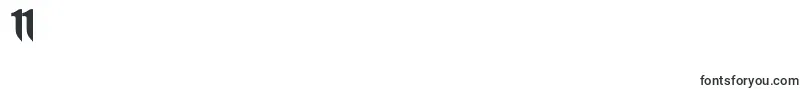 フォントExorcistaJed40 – フォント数字1