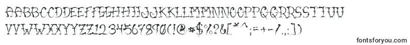 VtcSumislasherone-Schriftart – Schriftarten, die mit V beginnen