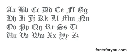 Schriftart OttomanRegular