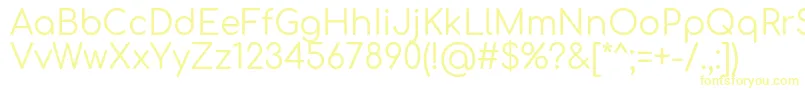 ComfortaaRegular Font – Yellow Fonts