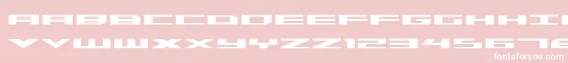 Saiba mais sobre a fonte TriremeExpandedBold Fonte TriremeExpandedBold – fontes brancas em um fundo rosa