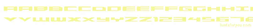 Шрифт TriremeExpandedBold – жёлтые шрифты