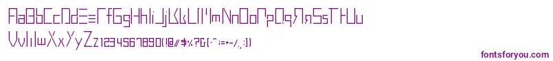 Шрифт BuprestidCss226 – фиолетовые шрифты на белом фоне