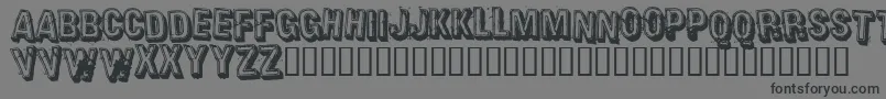 More about Heavr Font Heavr Font – Black Fonts on Gray Background