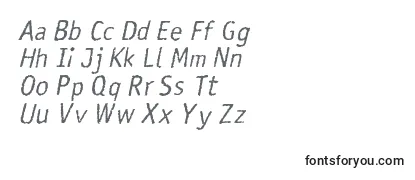 Обзор шрифта RosangoItalic