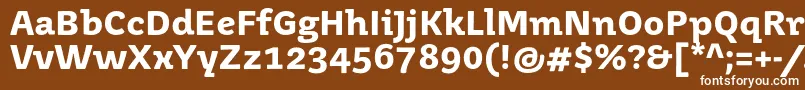 Подробнее о шрифте JuvenistextBold Шрифт JuvenistextBold – белые шрифты на коричневом фоне