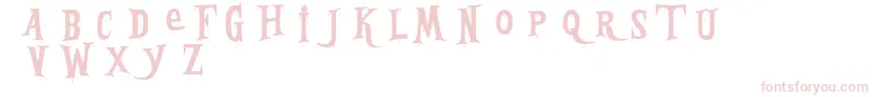 BleedingFreaksDemo Font – Pink Fonts on White Background