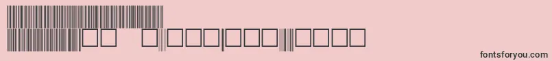 C39p72dmtt-Schriftart – Schwarze Schriften auf rosa Hintergrund