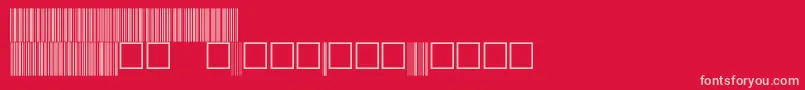 C39p72dmtt Font – Pink Fonts on Red Background