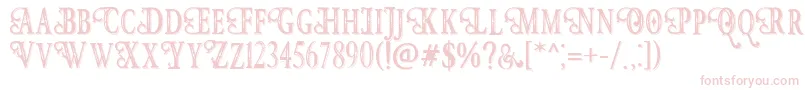 HunterHeartFreeFont Font – Pink Fonts