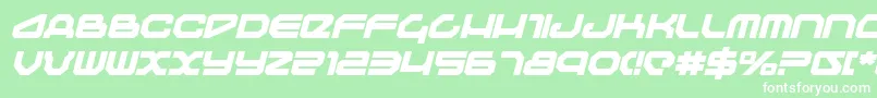 TravelerBoldItalicフォントについての詳細 フォントTravelerBoldItalic – 緑の背景に白い文字
