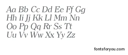 ClearfaceserialItalic-fontti