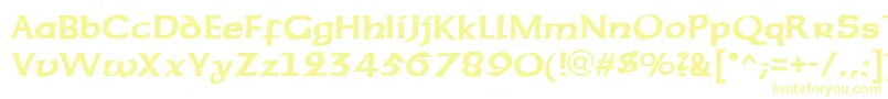 SherwoodRegular Font – Yellow Fonts