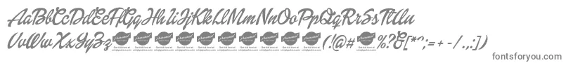 DolliescriptPersonaluse Font – Gray Fonts