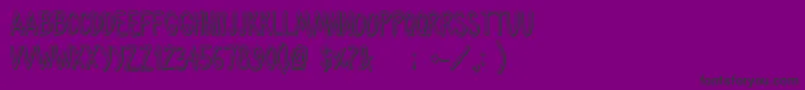 More about OhmariaShadow Font OhmariaShadow Font – Black Fonts on Purple Background