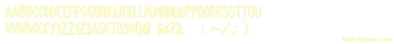 OhmariaShadow Font – Yellow Fonts