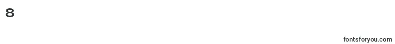 CopperplateCondensedSsiCondensed Font – Fonts for Digit 8