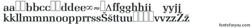 Czcionka MarseilleserialBold – litewskie czcionki
