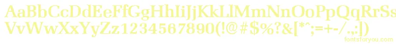 MarseilleserialBold-Schriftart – Gelbe Schriften