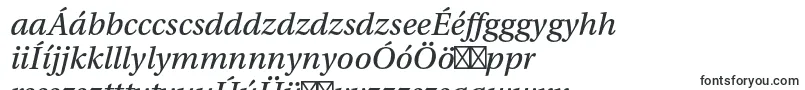 UtopiastdCaptit-fontti – unkarilaiset fontit