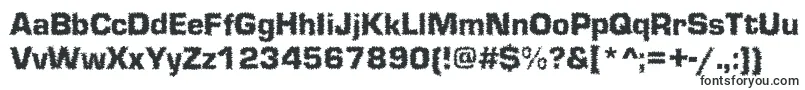 Shokkked-Schriftart – CapCut-Schriften