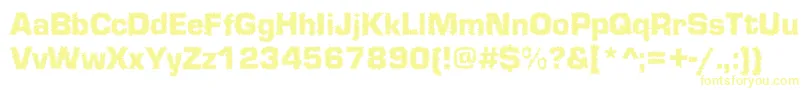 Shokkked Font – Yellow Fonts