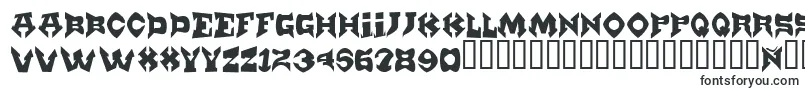 Шрифт Munster – искаженные шрифты