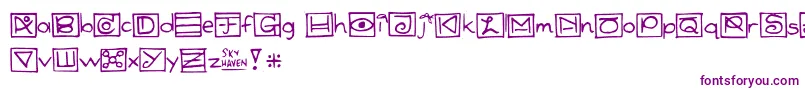 Nonsense Font – Purple Fonts